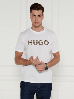 HUGO T-shirt | Regular Fit biały