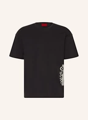 Hugo T-Shirt Silver schwarz