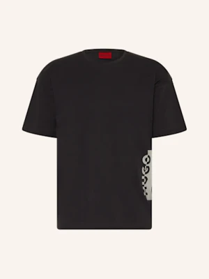 Hugo T-Shirt Silver schwarz