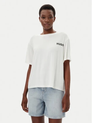 HUGO T-Shirt Unite 50490707 Biały Relaxed Fit