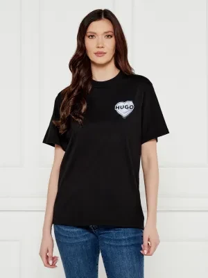 HUGO T-shirt Vintage Tee_14 | Relaxed fit
