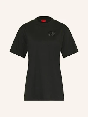 Hugo T-Shirt Vintage schwarz