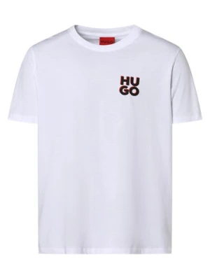 HUGO T-shirty pakowane po 2 szt. Mężczyźni Bawełna czarny|biały nadruk,