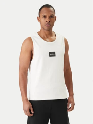 HUGO Tank top Darrio 50557629 Écru Regular Fit