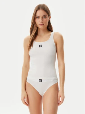 HUGO Top 50534928 Écru Regular Fit