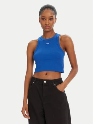 HUGO Top Baby 50511450 Niebieski Slim Fit