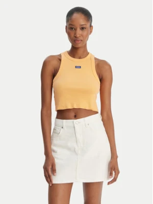 HUGO Top Baby 50511450 Pomarańczowy Slim Fit