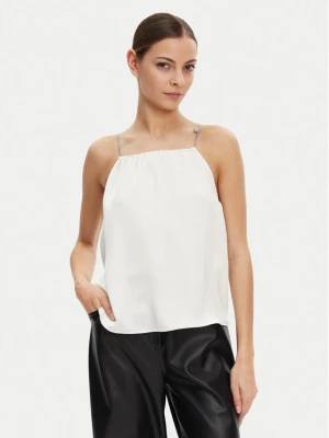 HUGO Top Cebena 50536436 Biały Regular Fit