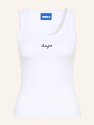 Hugo Top Damatank weiss