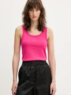 HUGO top damski kolor różowy 50514489