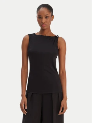 HUGO Top Dastasy 50555782 Czarny Regular Fit