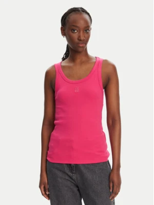 HUGO Top Datamia 50514489 Różowy Slim Fit