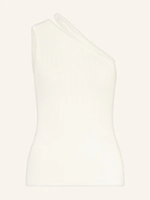 Hugo Top Z Dzianiny Sepinto Z Wycięciem weiss