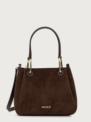 HUGO torebka crossbody damska Orin 2.0 S_Tote Mini brązowy