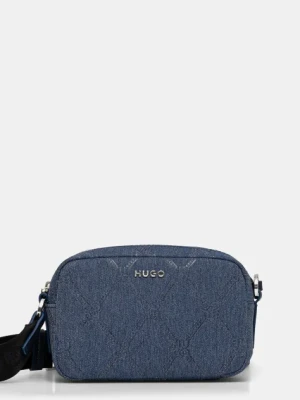 HUGO torebka jeansowa kolor granatowy 50536050