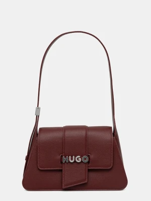 HUGO torebka kolor bordowy 50541806