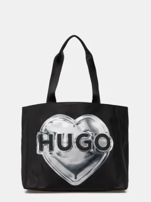 HUGO torebka kolor czarny 50536040