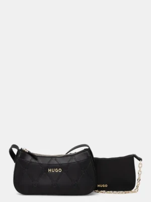 HUGO torebka kolor czarny 50536133