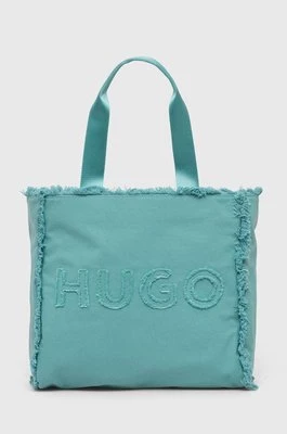 HUGO torebka kolor niebieski 50516662