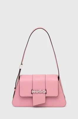 HUGO torebka kolor różowy 50516659