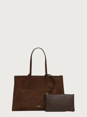 HUGO torebka shopper damska Cymbeline S_Tote brązowy