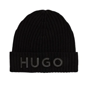 HUGO Wełniana czapka Unisex X