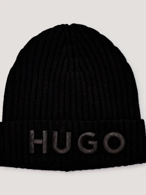HUGO Wełniana czapka Unisex X