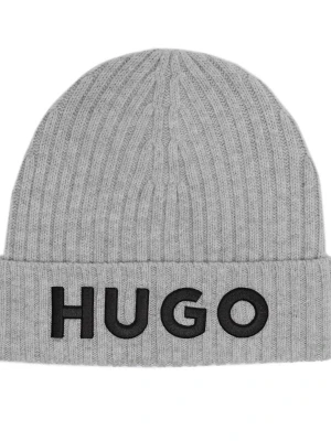 HUGO Wełniana czapka Unisex X