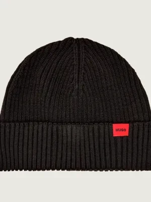 HUGO Wełniana czapka Xush_R