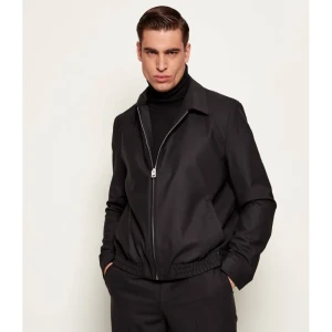 HUGO Wełniana kurtka bomber Hellys261X | Slim Fit