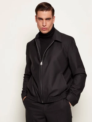 HUGO Wełniana kurtka bomber Hellys261X | Slim Fit