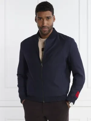 HUGO Wełniana kurtka bomber Ukashi232X | Regular Fit
