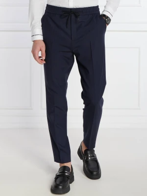 HUGO Wełniane spodnie chino Howard231X | Slim Fit