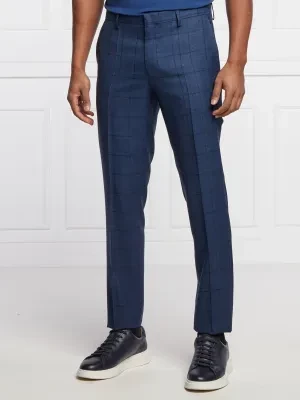 HUGO Wełniane spodnie Getlin212 | Slim Fit