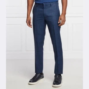 HUGO Wełniane spodnie Getlin212 | Slim Fit