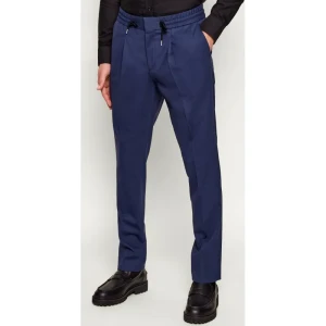 HUGO Wełniane spodnie Getlin251F3 | Slim Fit