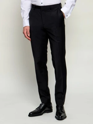 HUGO Wełniane spodnie HestenM204X | Extra slim fit