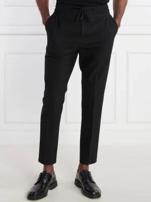 HUGO Wełniane spodnie Howard231X | Slim Fit