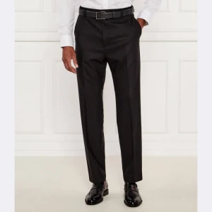 HUGO Wełniane spodnie Teagan231X | Slim Fit