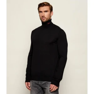 HUGO Wełniany golf San Thomas-M | Regular Fit