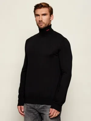 HUGO Wełniany golf San Thomas-M | Regular Fit