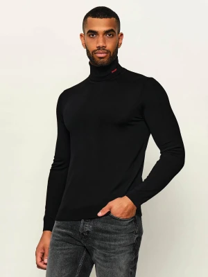 HUGO Wełniany golf San Thomas- | Regular Fit