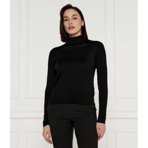 HUGO Wełniany golf Sedennian | Regular Fit