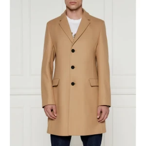 HUGO Wełniany płaszcz Migor 2441