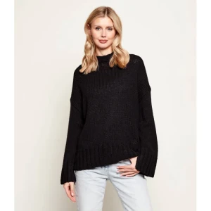 HUGO Wełniany półgolf Siolino | Relaxed fit