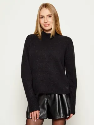 HUGO Wełniany półgolf Surpio | Relaxed fit