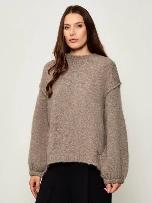 HUGO Wełniany sweter Sagarro | Oversize fit
