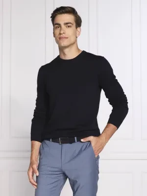 HUGO Wełniany sweter San Cedric-M1 | Regular Fit