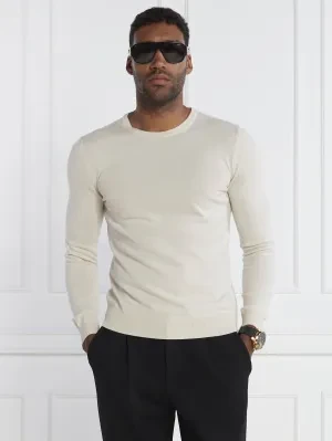 HUGO Wełniany sweter San Cedric-M1 | Regular Fit