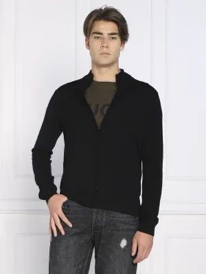 HUGO Wełniany sweter San Jorge-M | Slim Fit